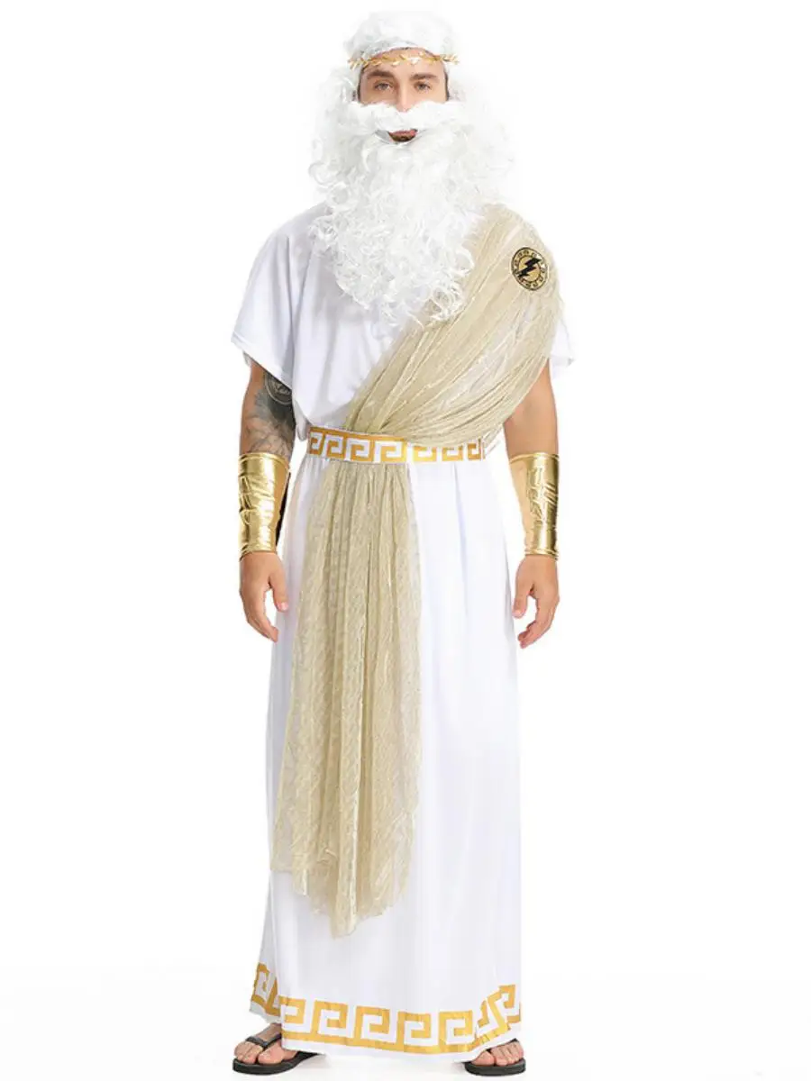 

New loween Sle Zeus King Role Stage Costume Women's Ethnic Faion Ci Brand Polyester Material Traditional Cos...