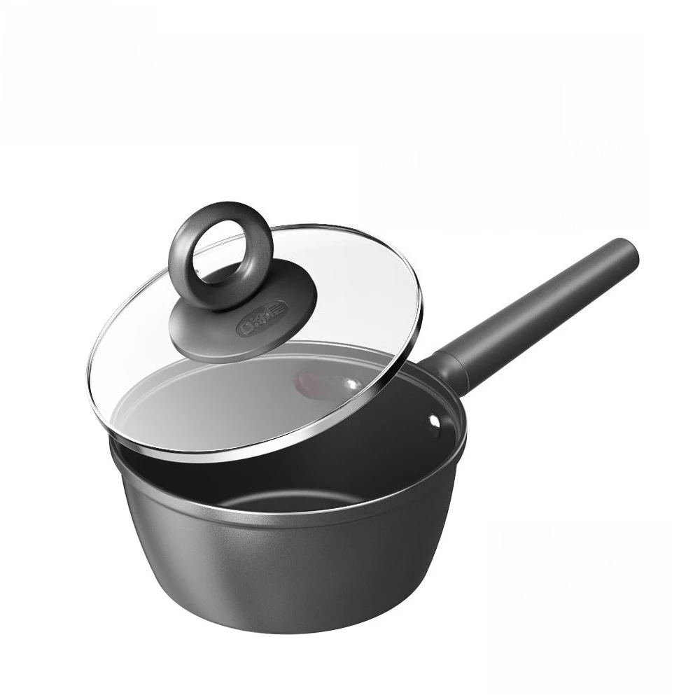 

0 coated, wok, non-stick, milk pan, single handle, uncoated, household, complementary food