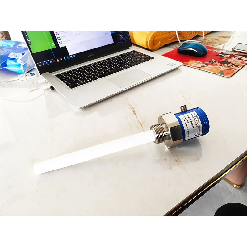 4-20mA Ultrasonic Analog Level Sensor M12 a Code 4pins Connector for Deep Wells Diesel Fuel Tank Liquid Oil Level Sensors