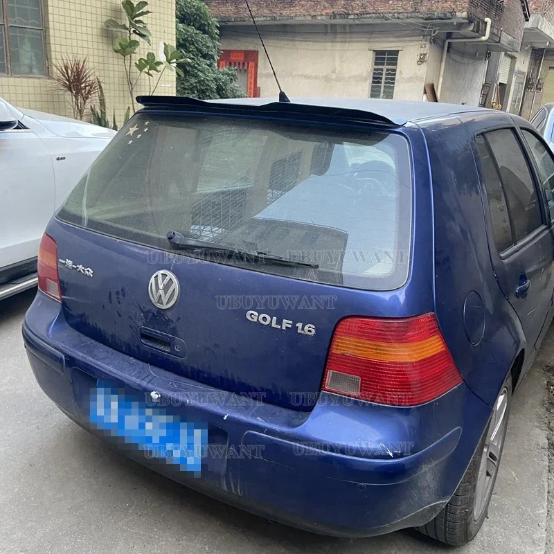For 99-06 VW Golf 4 MK4 R32 BORA Hatchback Wholesale ABS Rear Trunk Lid Car Spoiler Ducktail Lip Wings view 6