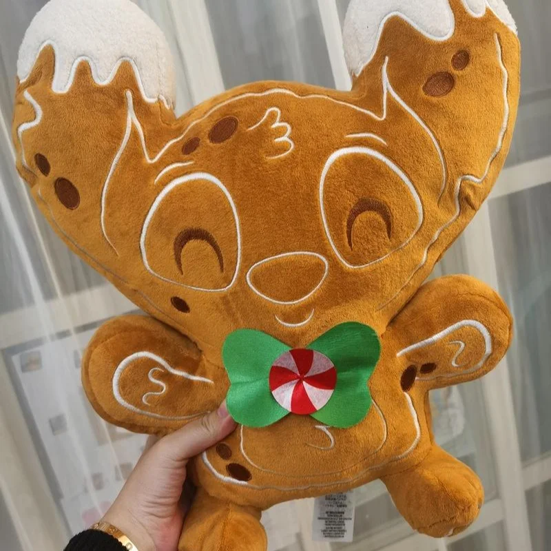

Disney Stitch Toy Lovely Gingerbread Stitch Stuffed Plush Toys Cartoon Stitch Doll Christmas Gifts For Kids Adorable Disney Gift