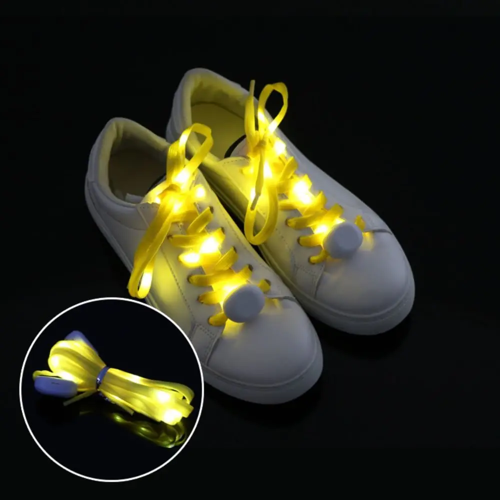 Skating Shoes Shoelaces Shoestrings Luminous Sport Shoes Led Shoelaces Sneakers Laces Shoes Accessories Cross Braiding Strap