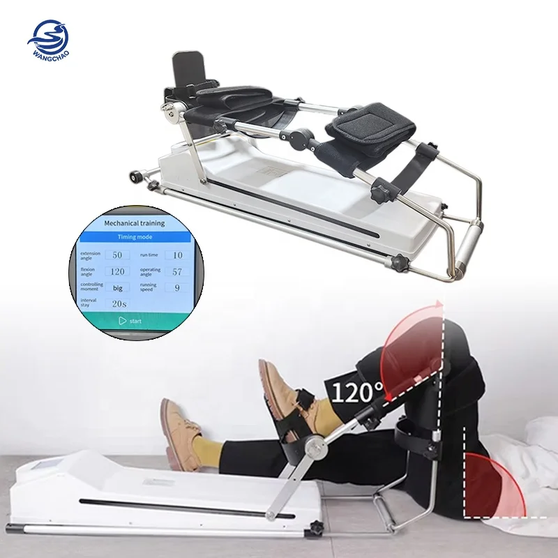 Hot Sale English CPM Lower Extremity Knee Training Equipment for Injury Fracture Stroke Rehabilitation Therapy Machine