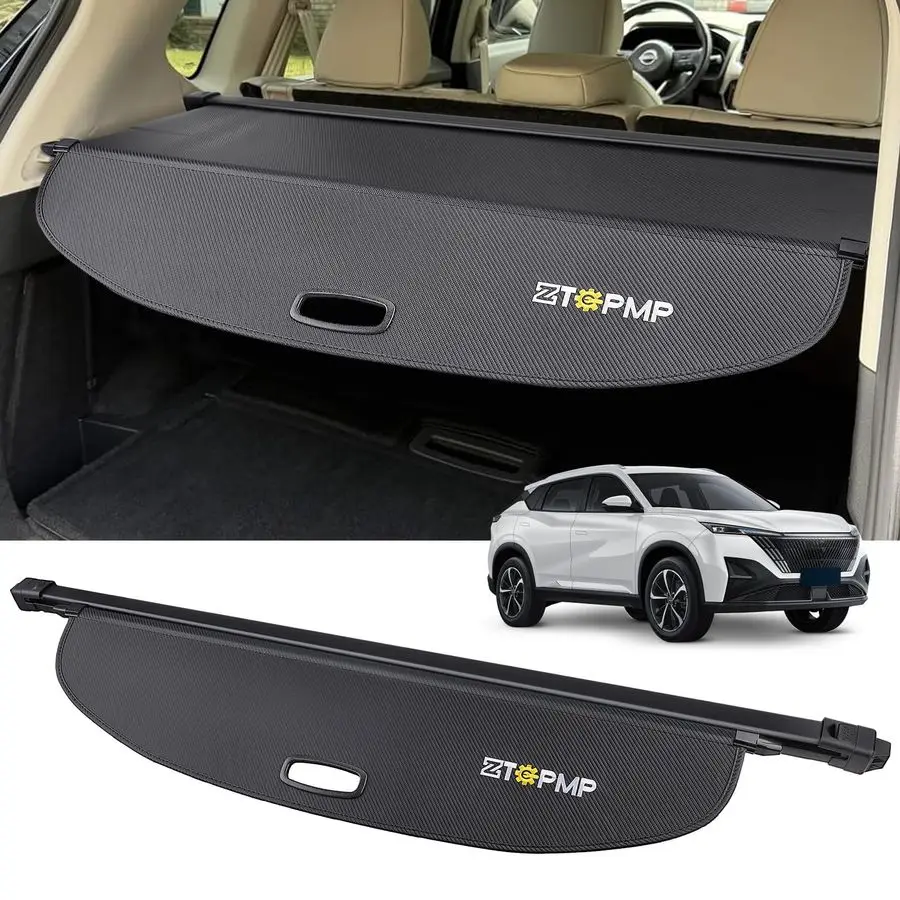 

Cover for Nissan Rogue S SV SL Platinum 2021 2022 2023 2024 2025 2026, Retractable Rear Trunk Cover Luggage Shield Security, Rog