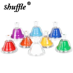 Orff 8-Tone Bells Transparent Cover Lesson Bells Percussion Musical Instruments Clapper Bells Children's Toys Baby Gifts