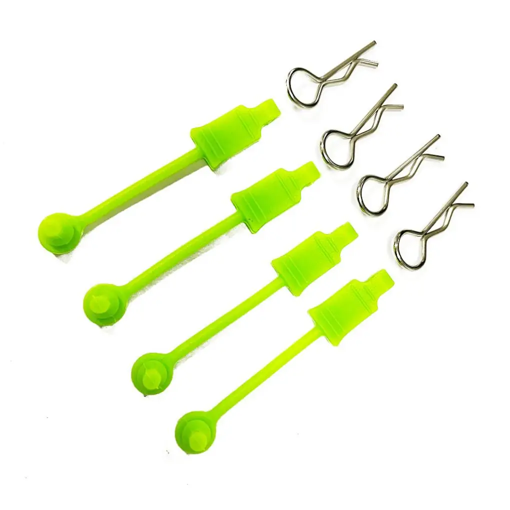 RCGOFOLLOW 4piece Plastic Universal Body Clip For 1/10 Rc Body Clip ARRMA SENTON 3S RC Car Part RC Car Accessories