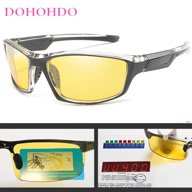 

Men Classic Brand Designer Night Vision Glasses Women Polarized Sunglasses UV400 Anti-Glare Goggle Night Driving Eyewear Очк