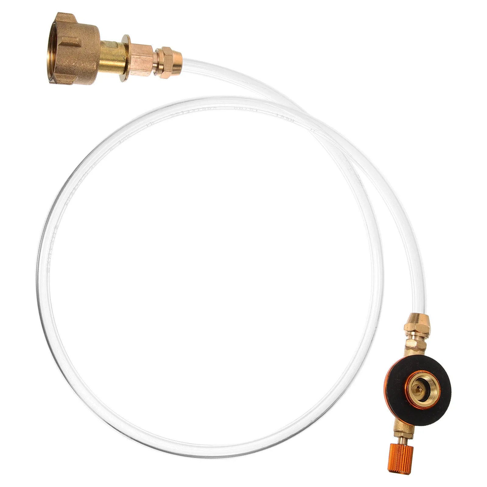 

Outdoor Gas Tube Adapter for Camping Stove Heavy Duty Fuel Refill Converter Liquefied Gas Connector Bbq Camping Supplies