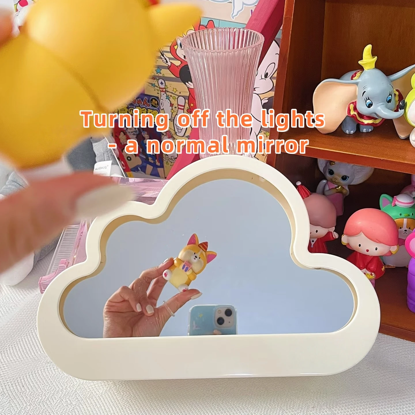 NEW IN STOCK Fairy Tale Castle Cloud Mirror 2.5 Micro Drill Particles Building Blocks Bricks Toys Gifts