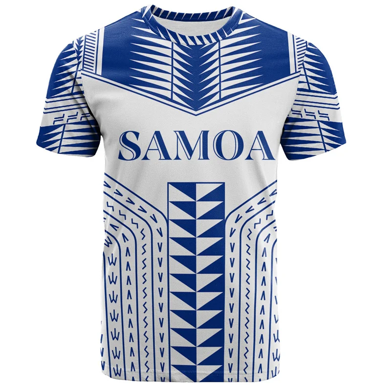 SAMOA Flag 3D Print Sport Quick-dry Men Women T-shirt Outdoor Football Jersey Team Club Fan Uniform Short-sleeve Clothes Summer