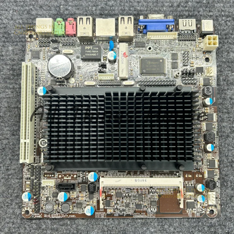 

Материнская плата D2550 Mini-ITX с низким энергопотреблением 17x17 см — двухъядерный четырехпоточный процессор, порты COM/HDMI/PCI, источник питания постоянного тока 12 В