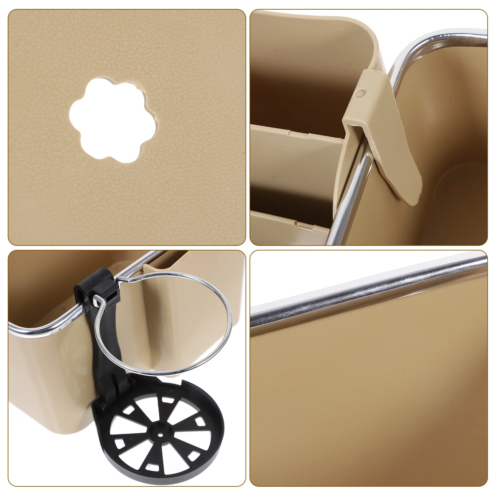 

Vehicle-mounted Storage Box Bin for Car Rear Center Console Organizer Cup Holder Arm Rest