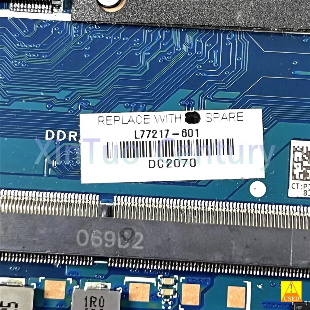 Imagem -04 - Placa-mãe Portátil para hp Probook Da0x8lmb8d0 Cpu i3 i5 i7 10th Pn:l77221601 L77221001 Ddr4 100 Teste de Trabalho