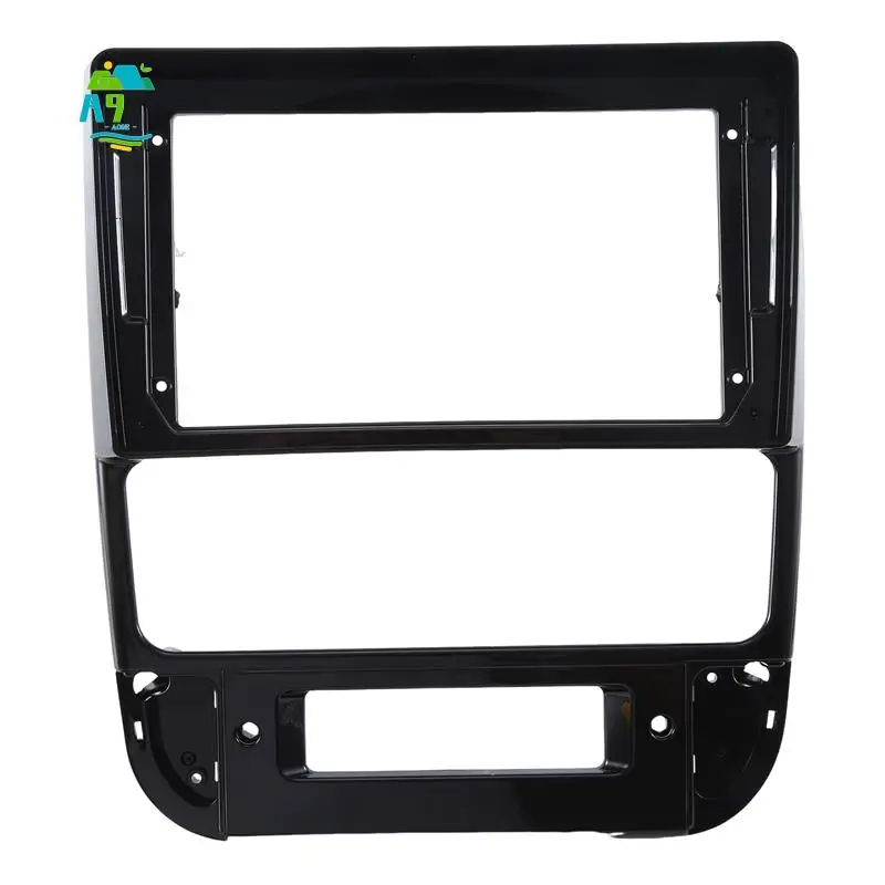 

A09E-автомобильный радиоприемник, 9-дюймовая лицевая панель для 406 1999-2004 годов, установка лицевой панели консоли, переходная пластина, накладка (черная)