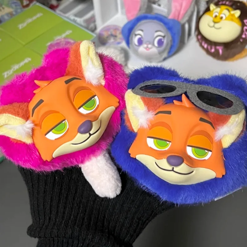 

New Disney Zootopia Vinyl Face Blind Box Figure Genuine Nick Wilde Judy Hopps Bag Pendant Doll Mystery Box Toy Halloween Gifts