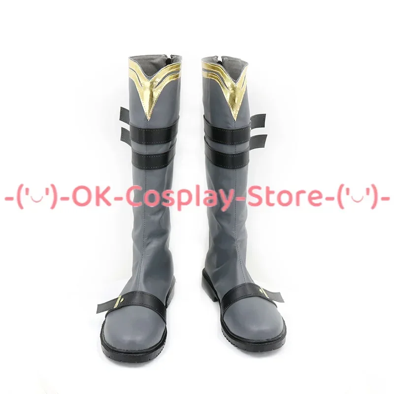 [Personnalisé] jeu Umamusume: joli Derby symboli Kris S Anime Roleplay accessoire Halloween carnaval fête bottes en cuir PU
