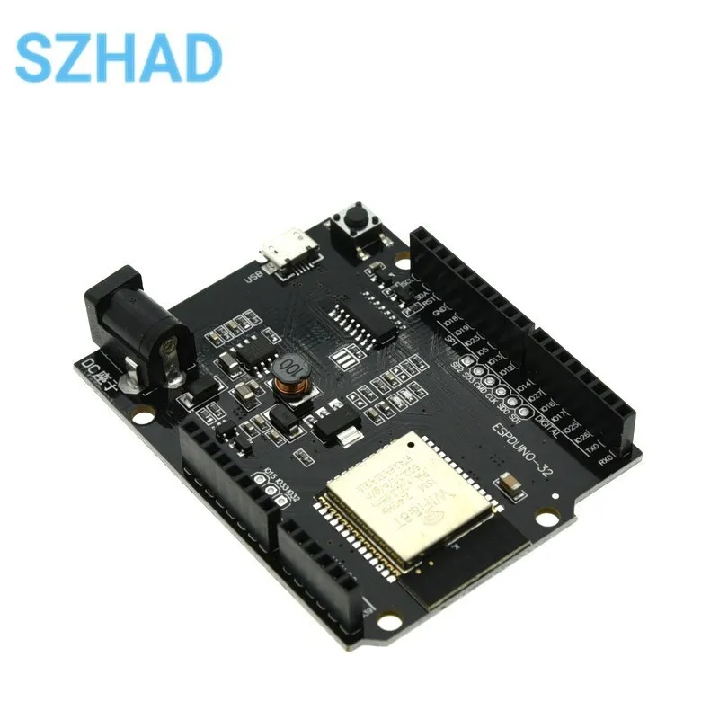 For Wemos D1 ESP32 ESP-32 WiFi Bluetooth-compatible 4MB Flash UNO D1 R32 Board Module CH340 CH340G Development Board For Arduino