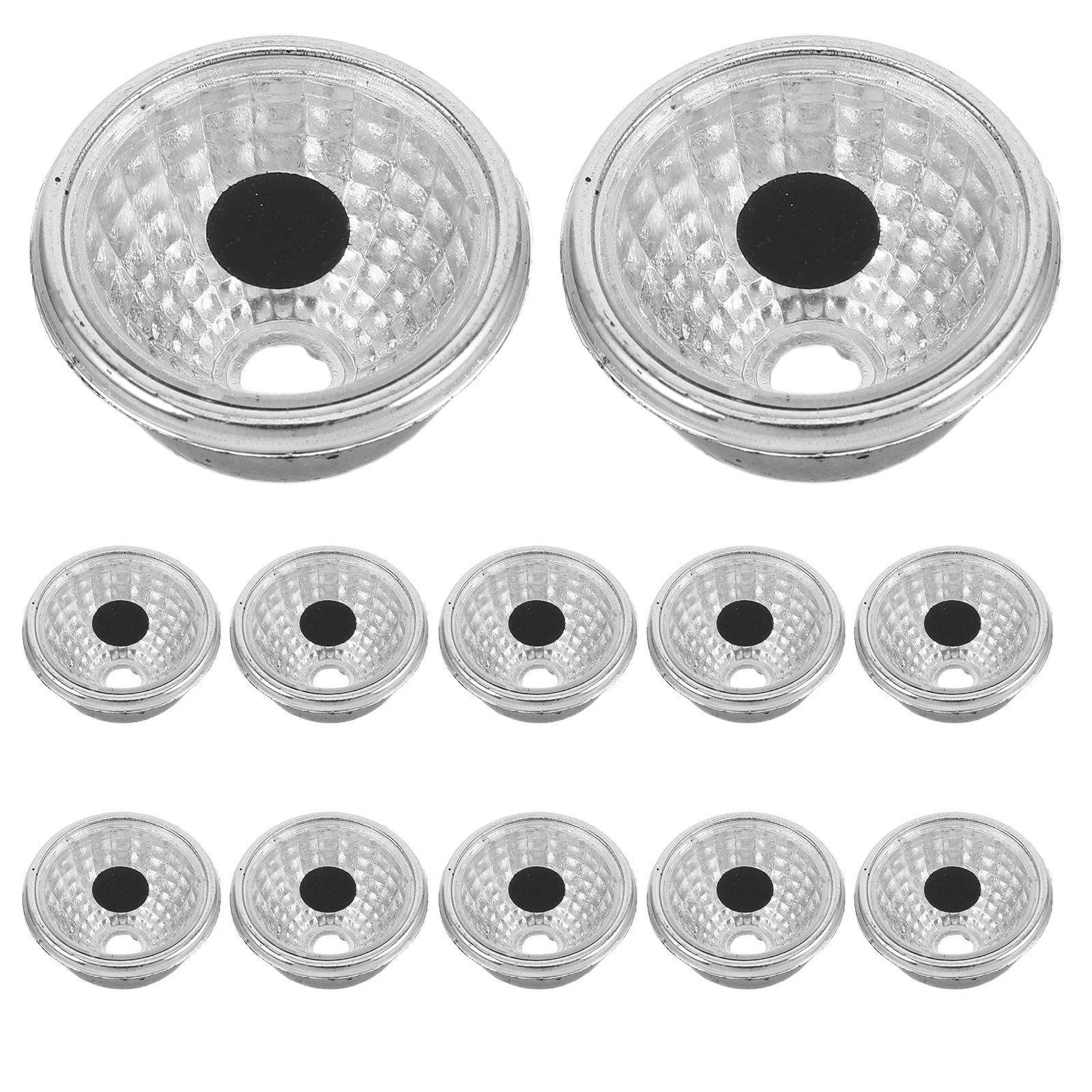 

100pcs Spotlight Cup Diy Small Lamp Shade Decorative Replacement Plastic Glowing Animal Eyes Durable Weather Resistant Outdoor