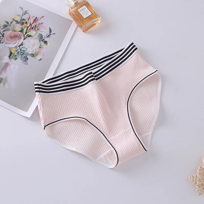 3pcs Cotton Girls Briefs Children\'s Underwear Triangle Panties Kids Underpants 2-12Years