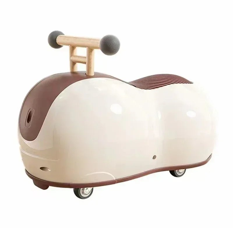 Yo-yo-Voiture en forme d'arachide pour bébé, trottinette pour enfant de 1 à 6 ans, jouet d'équilibre pour garçon et fille