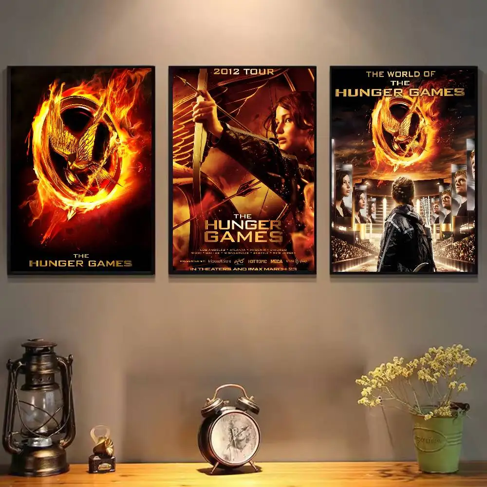ملصق فني لألعاب H-Hunger مع مطبوعات هدية لتزيين غرفة النوم وغرفة المعيشة