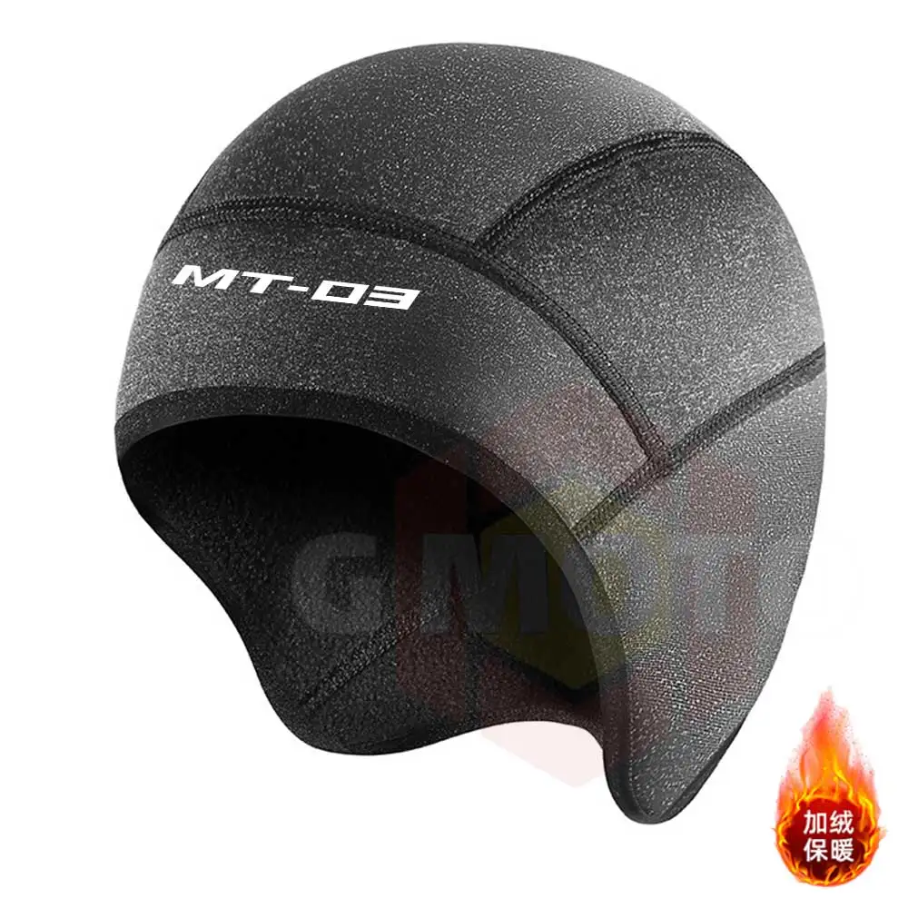 Topi sepeda bulu domba untuk yamaha mt03, topi sepeda tahan air termal musim dingin, topi sepeda jalan salju, topi olahraga bersepeda hangat