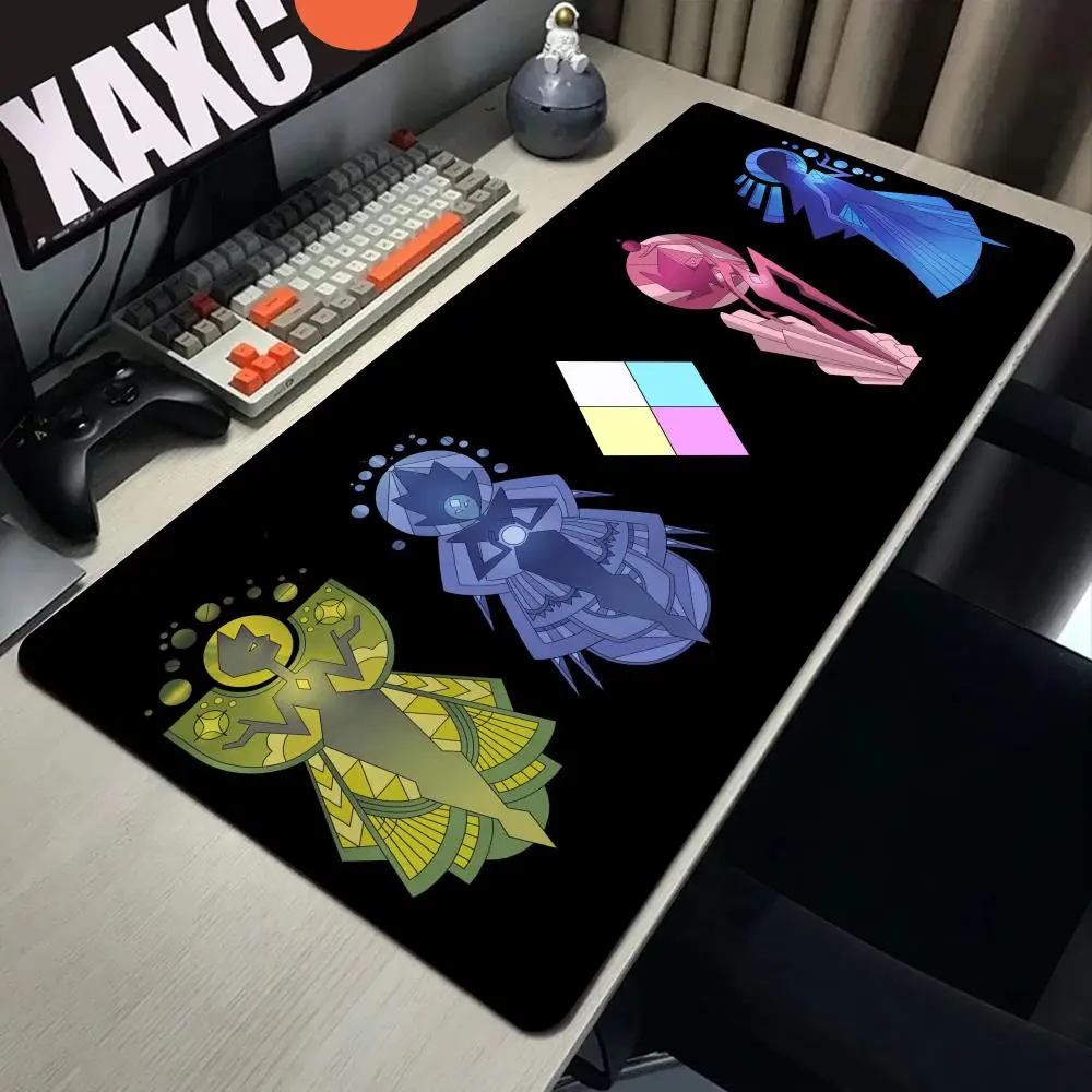 

XL Mouse Pad Gamer Custom HD Computer Desk Mats Keyboard Pad Game Steven Universe Save The Light Natural Rubber Carpet Table Mat