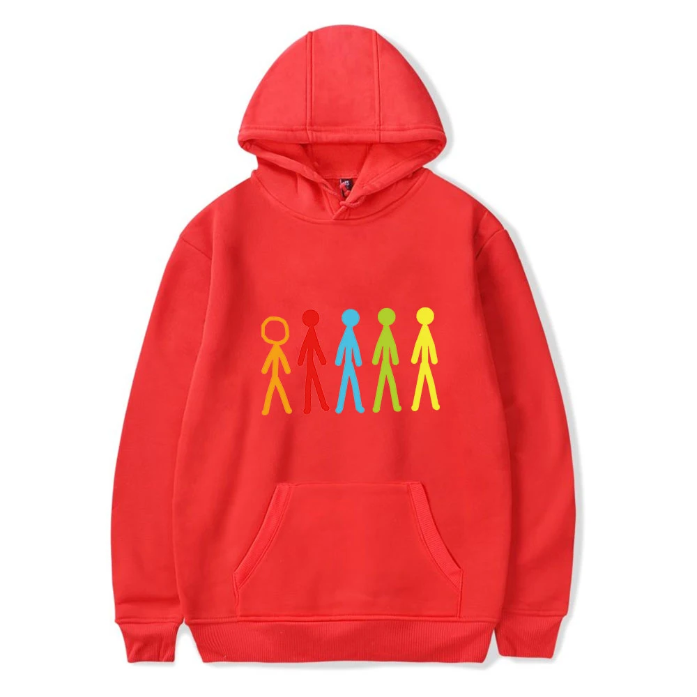 Alan Becker Merch Hoodie Long Sleeve Sweatshirt Men Women Hooded Pullover Harajuku Streetwear Funny Clothes