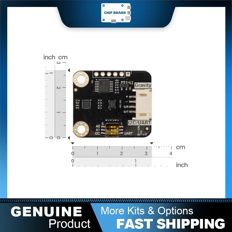 DFRobot Gravity BMI323 IMU Sensor, 6 Axis Motion Module, I2C UART Interface for Arduino ESP32