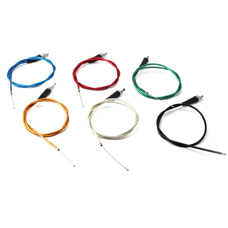 

Six-color, clutch cable para bicicleta motocicleta bicicleta, xr50, crf50, crf70, klx 110, 125, ssr, ttr, bbr, motor horizontal