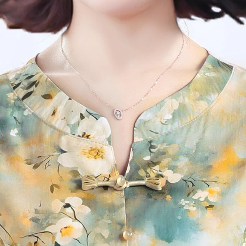 Sukienki damskie z dekoltem w serek na lato 2025, retro, na zewnątrz, plus size, ogrodowe, botaniczne, kwitnące komplety, na spotkania, odzież.