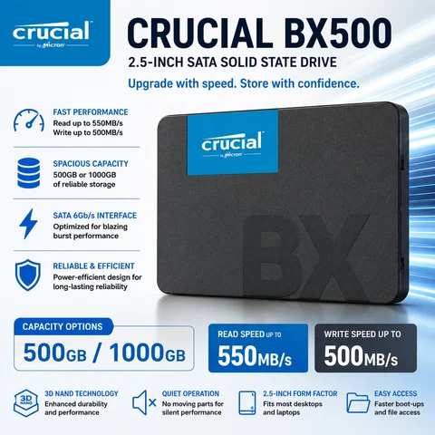 Ssd 240gb crucial bx500-AliExpress