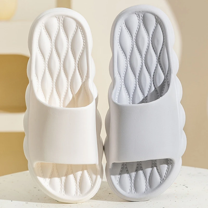 Women Summer Slippers Men Home Shoes Household Indoor Bathroom Bathing Couple EVA Slippers Sandals Slippers Anti-slip Slides