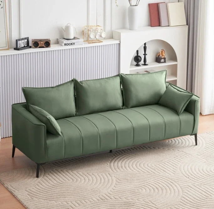 Simple Modern Style High Quality Sofa Couch 3 Seat Popular Home Hotel Restaurant Furniture Living Room Sofas