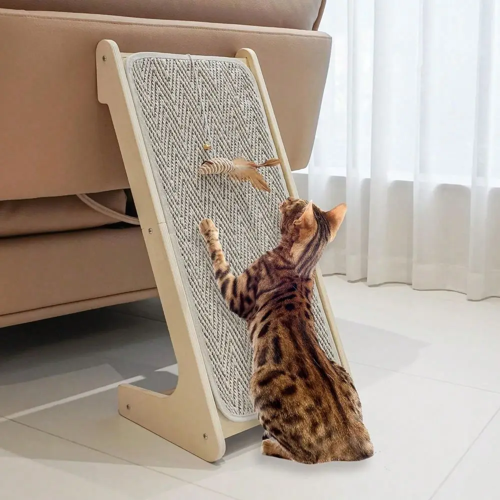 

Cat Scratchers Cat Stuff Cat Towercher, Sisal Cat Ching Ramp, L Shape Ch Board For Indoor Kitty, 27 Wall Furniture Protector Wit