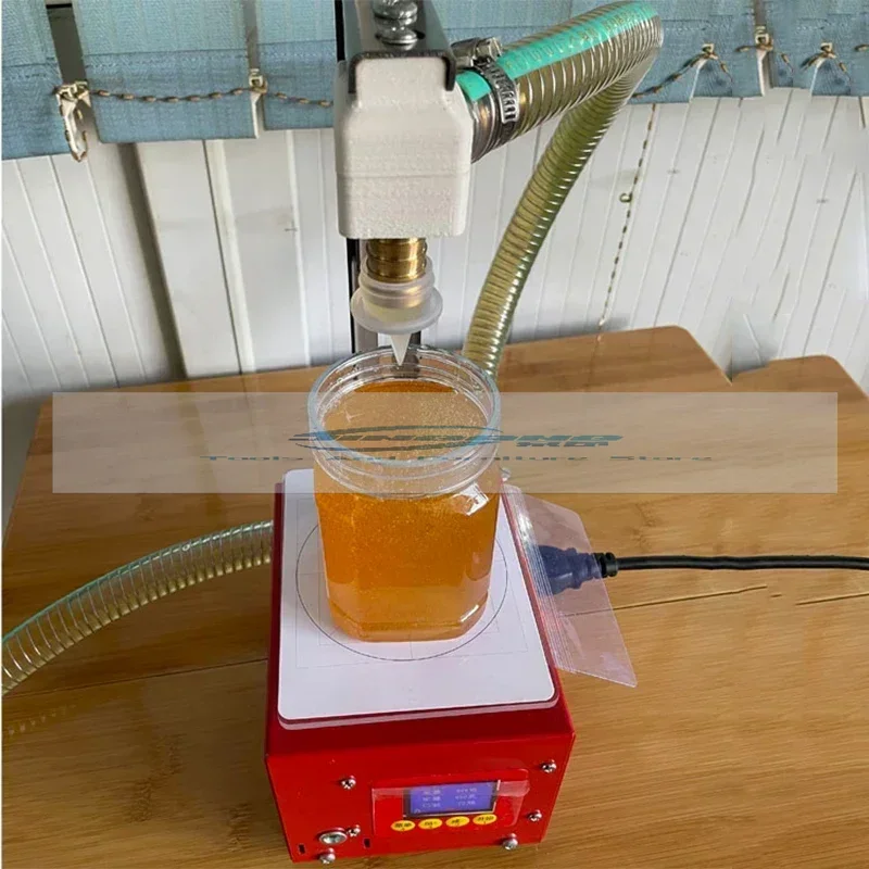 Commercial Paste Honey Filling Machine Gear Pump Weighing Type Viscous Liquid Automatic Filler 3kg 5kg