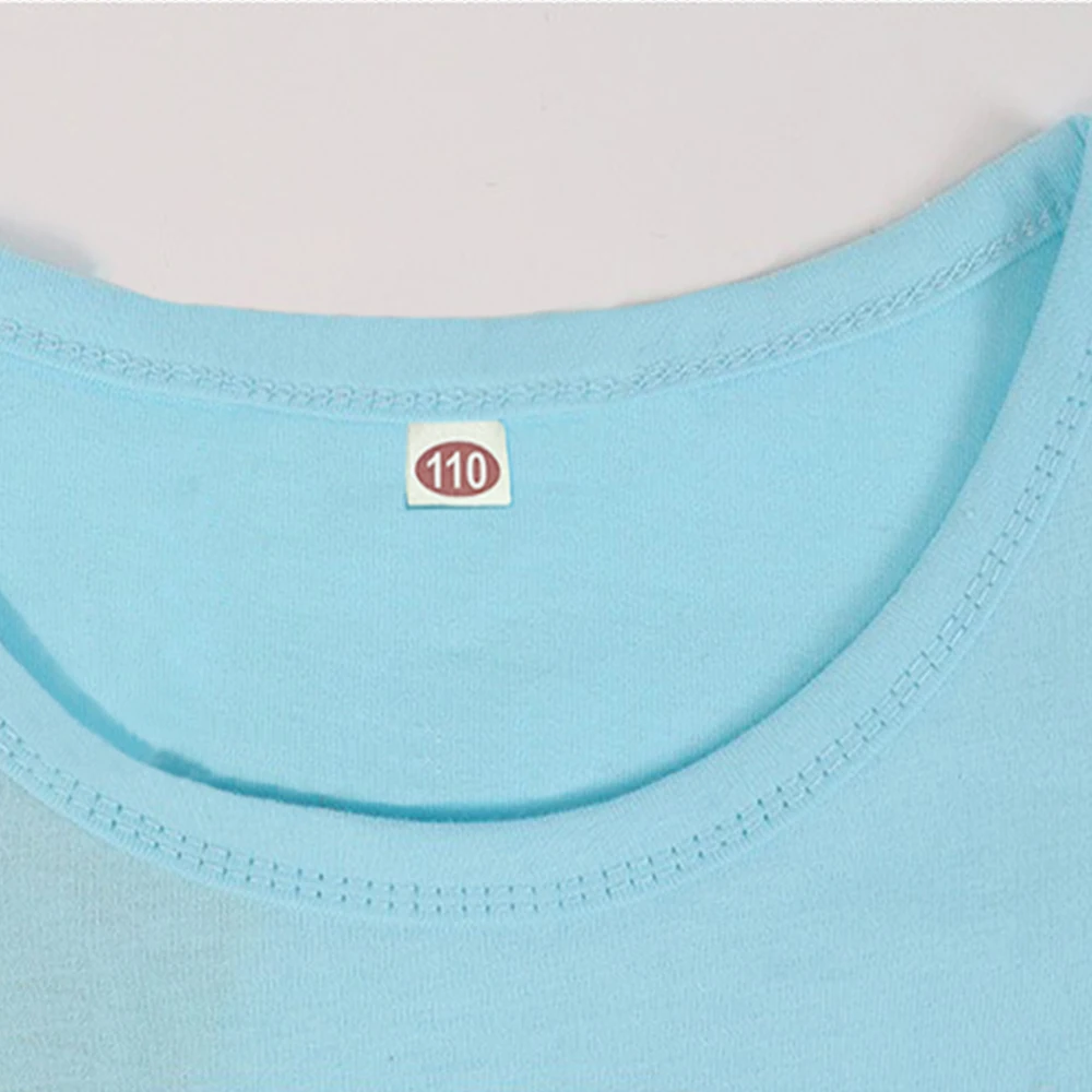 Einhorn-Sommer-T-Shirt aus Baumwolle für Kinder, kurzärmelig, lässig, modisch, kurzärmelig, trendige, weiche Mädchenkleidung, 2–10 Jahre – Detail 6