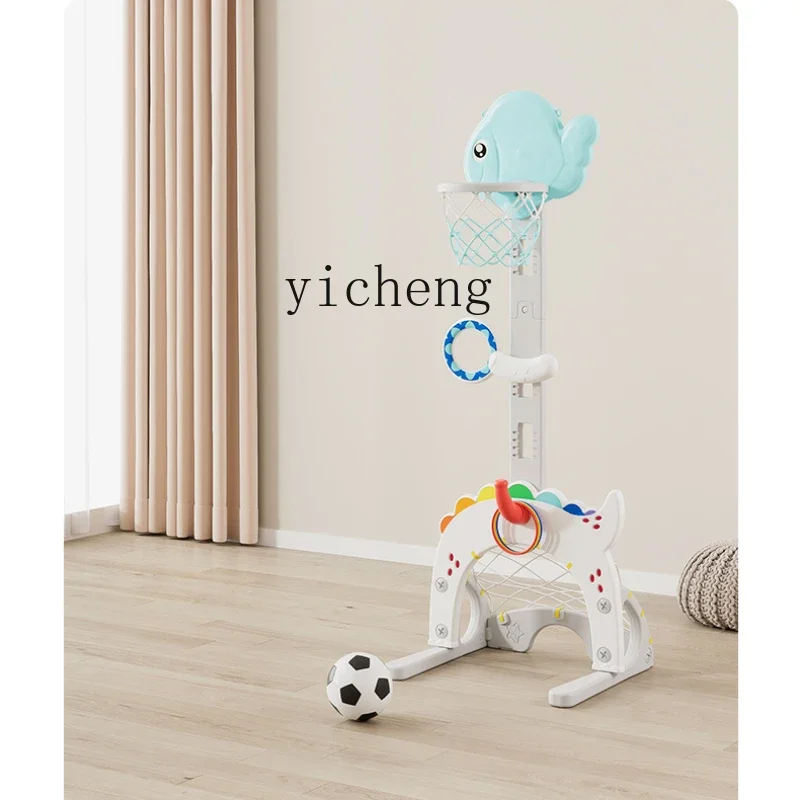 zz Basketball Stand Children's Indoor Home Shooting Frame Adjustable Baby Ball Toys for Sports