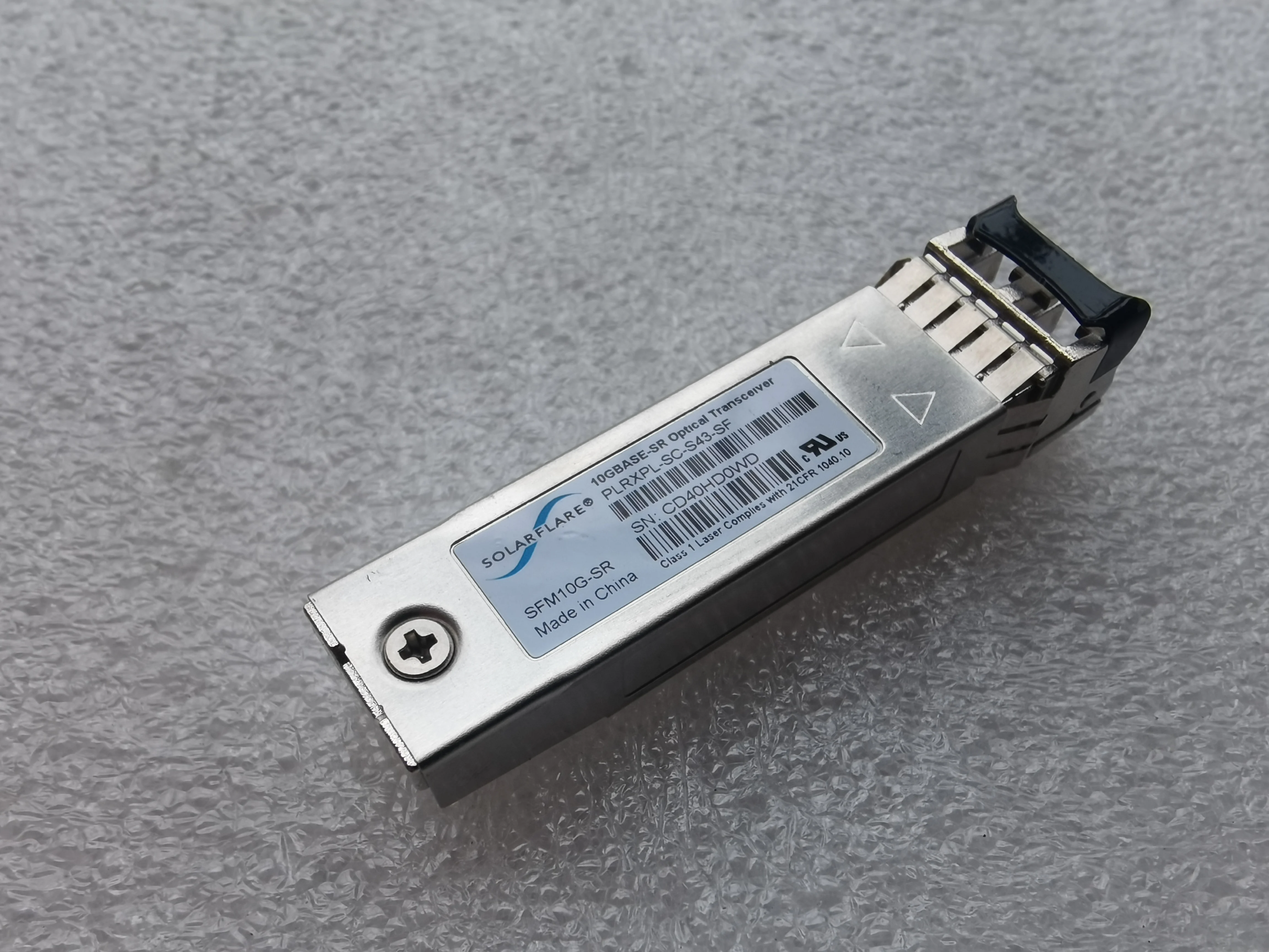 SFP+ module for SOLARFLARE SFM10G-SR 10GBASE-SR 850NM MULTIMODE 10 Gb/s SFP+ TRANSCEI