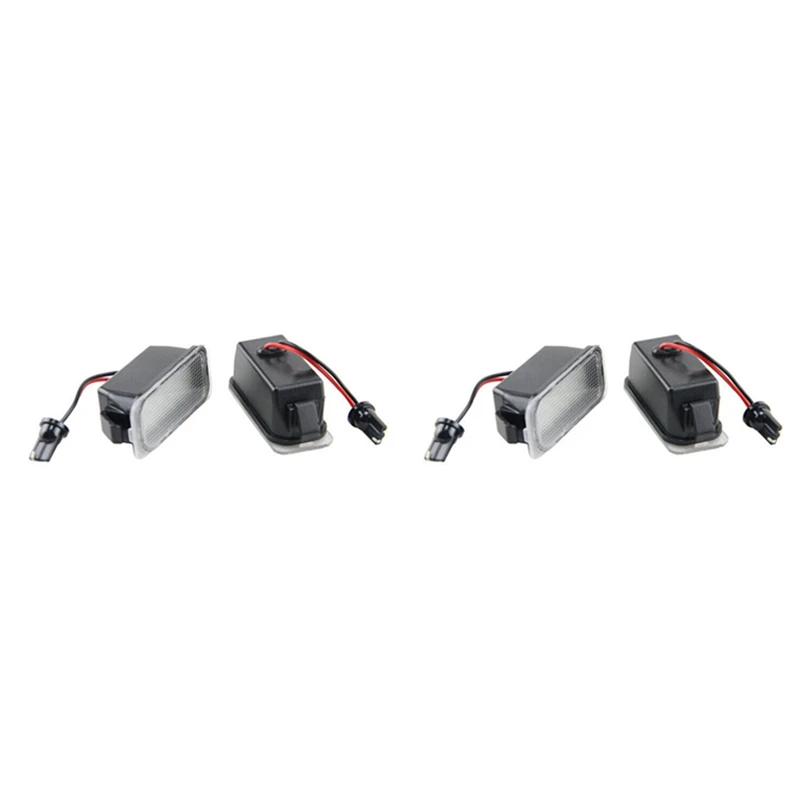 

4X LED Number License Plate Light For Ford FOCUS MK II FIESTA MK VII MONDEO MK IV KUGA S-MAX 2008-2019