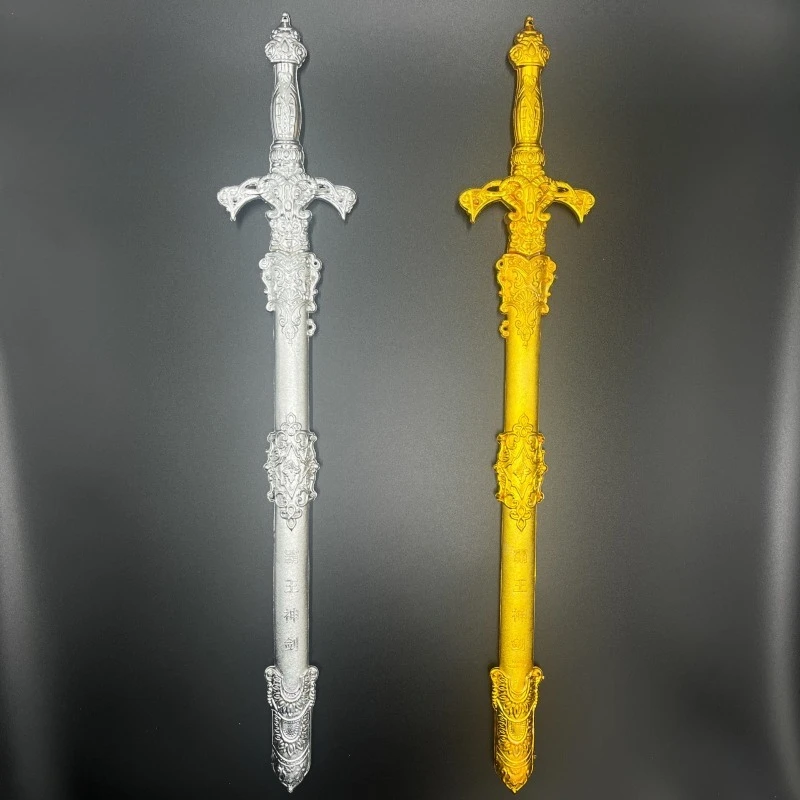 60.5 سنتيمتر/23.82in ماستر البلاستيك أفرلورد السيف مع غمد نموذج الدعائم ممارسة لعبة الأجهزة الطرفية لوازم الحفلات تأثيري الحلي #1