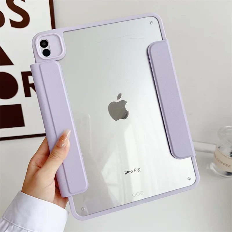 حافظة لجهاز IPad Air 6 7 11 2025 IPad Pro 11 12.9 13 2024 غطاء مغناطيسي قابل للإزالة IPad A16 11th 10th 9th Air 1 2 3 4 5 10.9 Funda #5