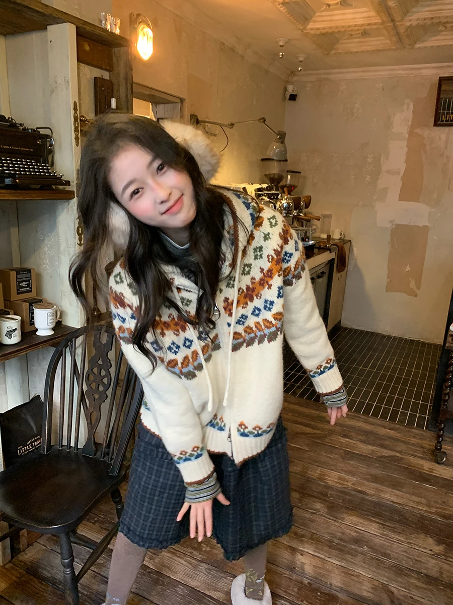 Gonna a vita alta a quadri Sinbounboun da donna, stile college, lunga fino alla caviglia, a balze, con cintura in legno, vestibilità casual e ampia