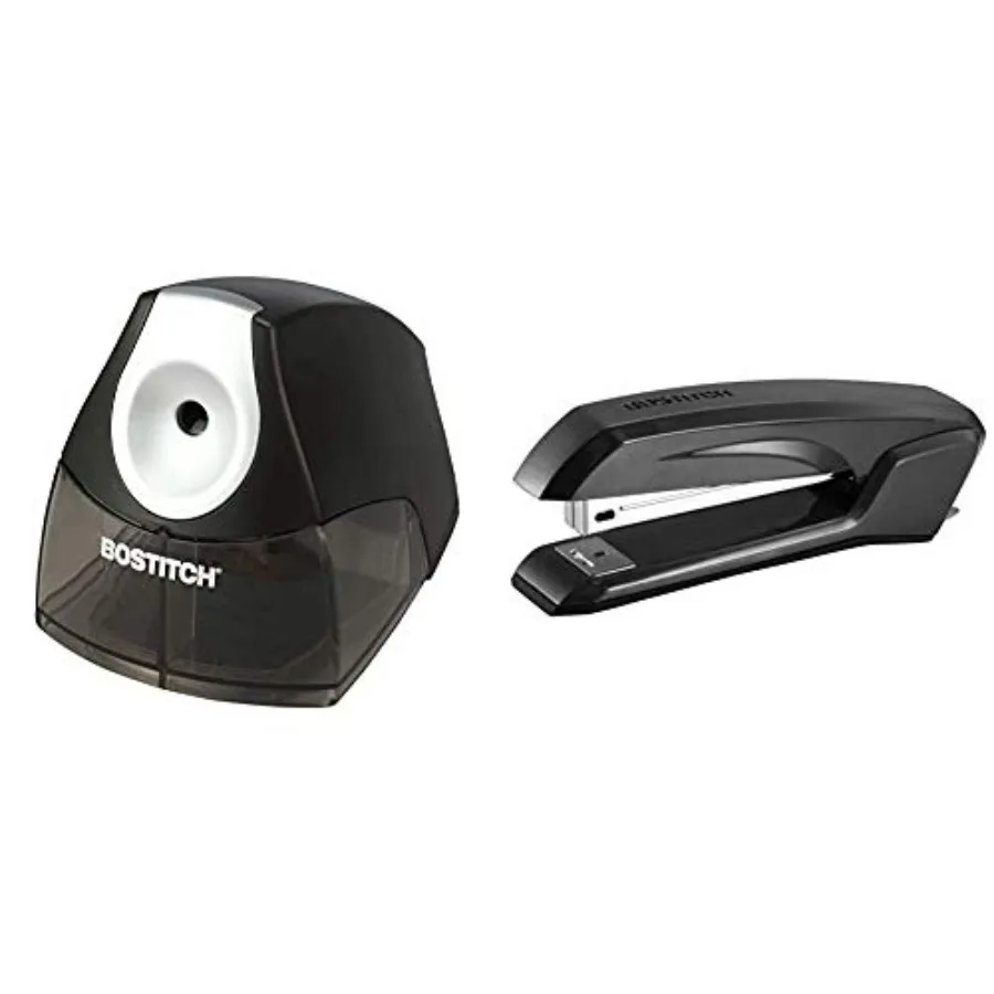 

Office Personal Electric Pencil Sharpener EPS4-BLACK and Ascend 3 in 1 Stapler