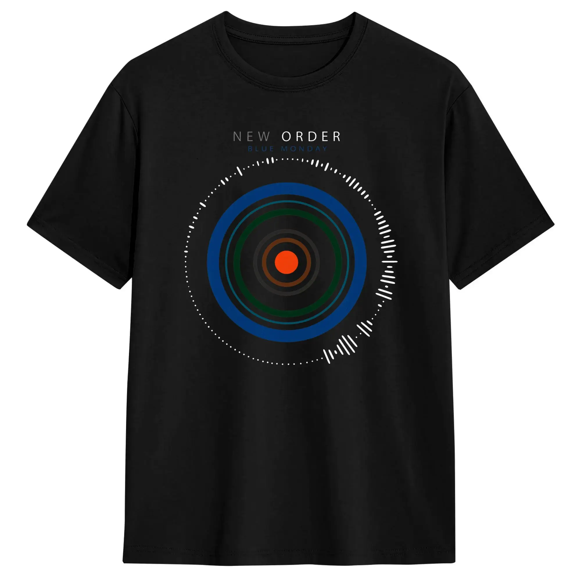 Men's T-Shirts New Order Power Corruption And Lies Circle Album Vintage 100% Cotton Tee Shirt Short Sleeve T Shirt Tops