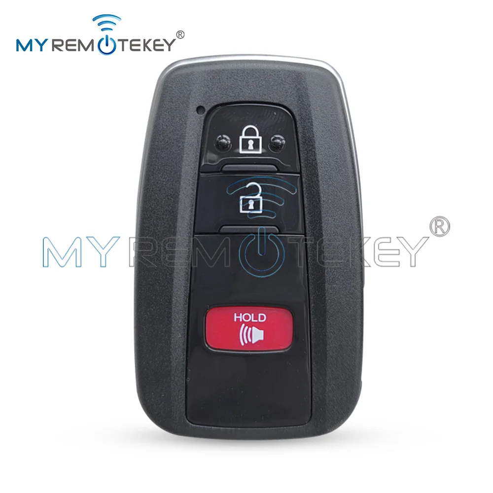 REMTEKEY FCC HYQ14FBC Smart Key Shell 3 Button for Toyota Prius RAV4 2016 2017 2018