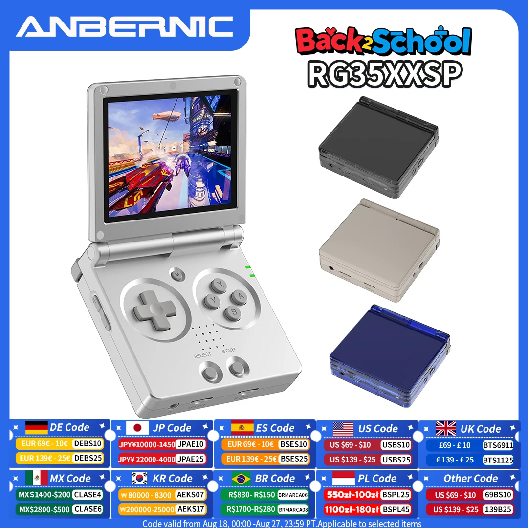 وحدات تحكم ألعاب قابلة للطي محمولة باليد ، مشغل ألعاب فيديو ريترو ، لينكس ، واي فاي ، ، IPS ، وشاشة من من من من نوع x ، وMah ، وألعاب ، RG35XXSP