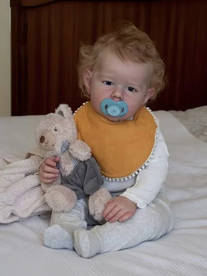 

Cokela 70cm/28inch Already Finished Collectible baby toys reborn dolls silicone baby doll real baby doll Reborn Toddler Dolls