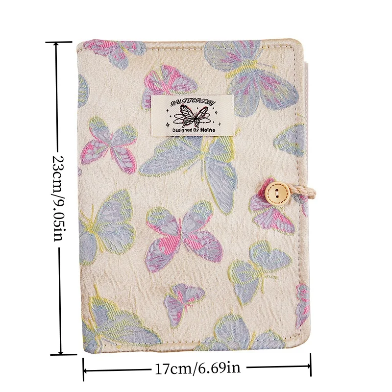 A5 Cute Butterfly Cover Girl Ins 3inch Card Photo Album Collect Book Kawaii Binder Photocards Kpop Idol Card Holder Storage