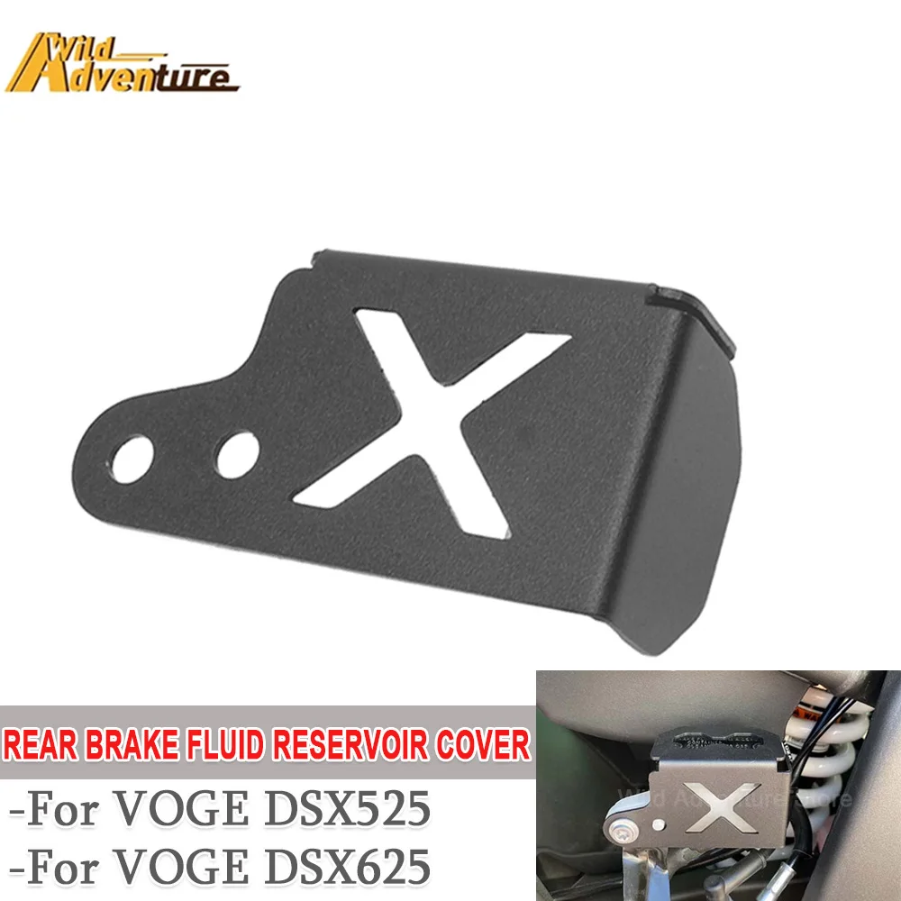 

DS525X DS625X Rear Brake Fluid Reservoir Protector Guard Cover For VOGE DS525 X DS625 X DSX 625 525 Oil Cup Cap Case Protector
